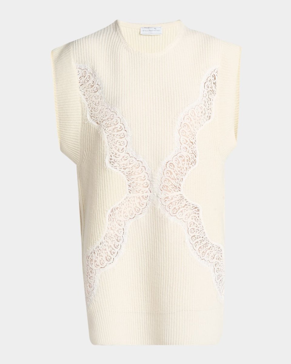 Miracle Lace Sleeveless Rib Sweat